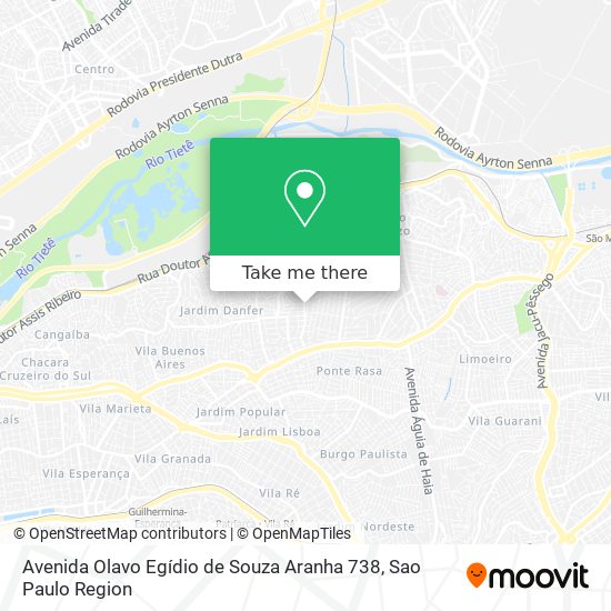 Avenida Olavo Egídio de Souza Aranha 738 map