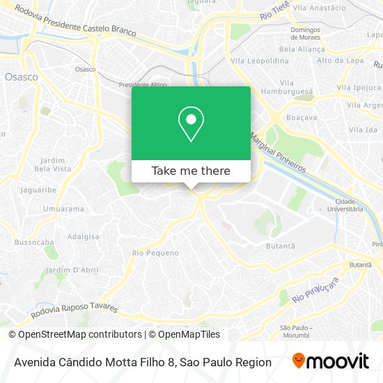 Avenida Cândido Motta Filho 8 map