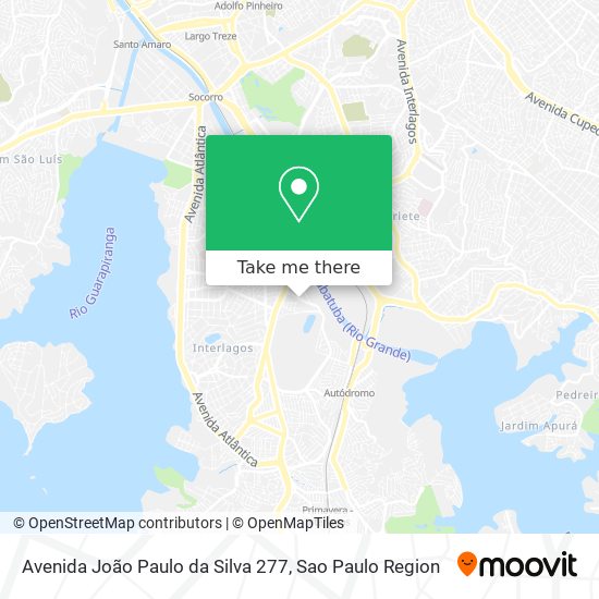Avenida João Paulo da Silva 277 map