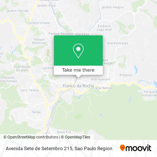 Avenida Sete de Setembro 215 map