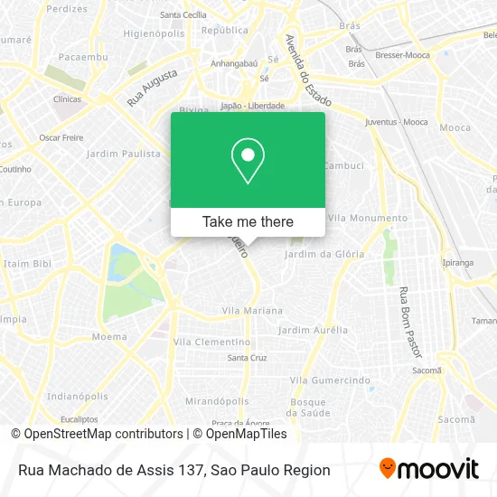 Rua Machado de Assis 137 map