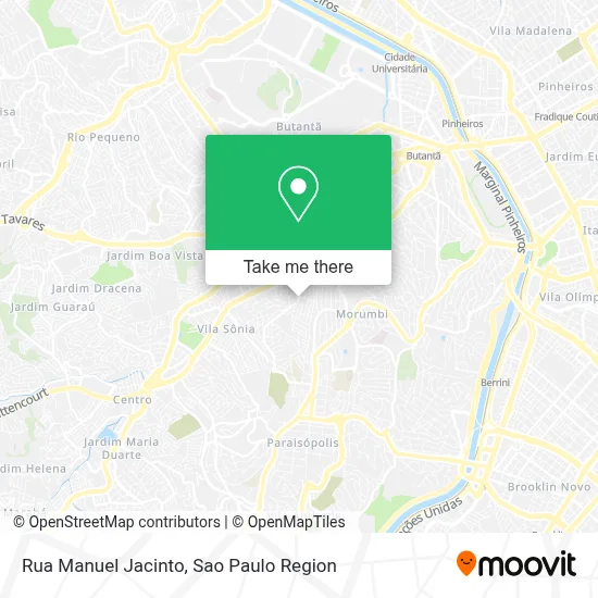 Rua Manuel Jacinto map