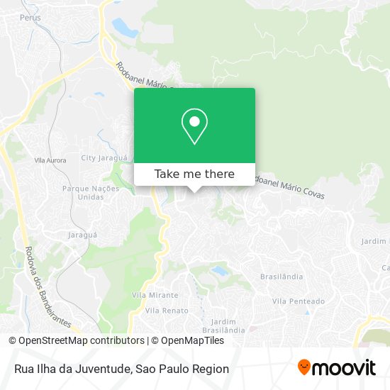 Rua Ilha da Juventude map