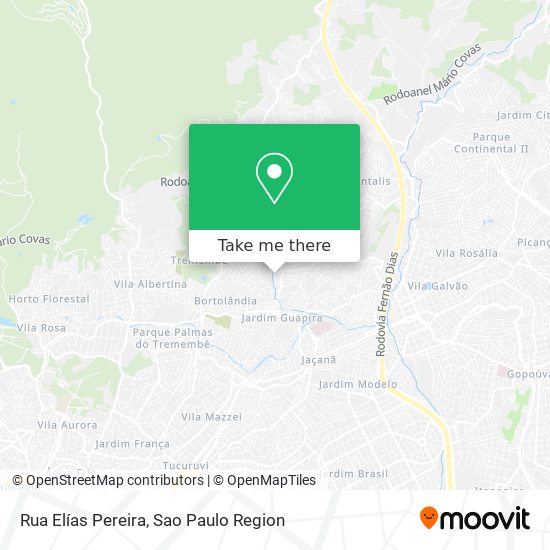 Rua Elías Pereira map