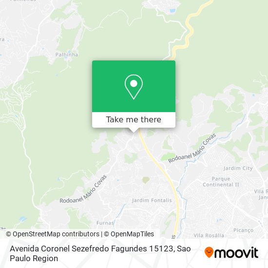 Avenida Coronel Sezefredo Fagundes 15123 map