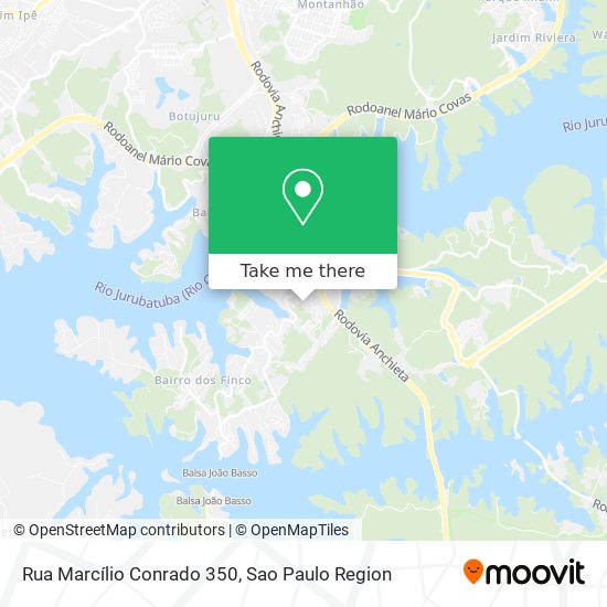 Rua Marcílio Conrado 350 map