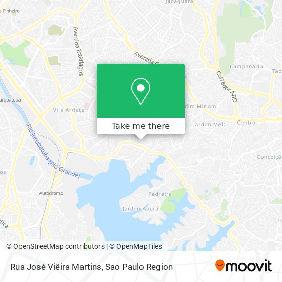 Rua José Viêira Martins map