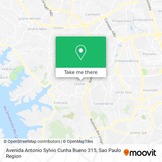 Avenida Antonio Sylvio Cunha Bueno 315 map