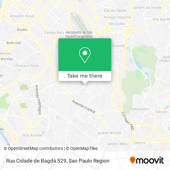 Rua Cidade de Bagdá 529 map