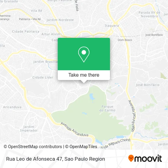 Rua Leo de Afonseca 47 map