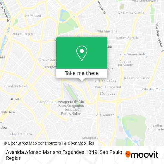 Avenida Afonso Mariano Fagundes 1349 map