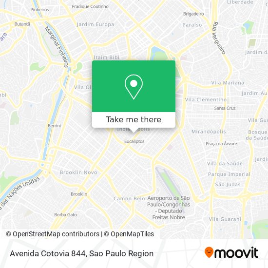 Avenida Cotovia 844 map