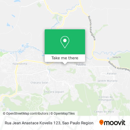 Rua Jean Anastace Kovelis 123 map