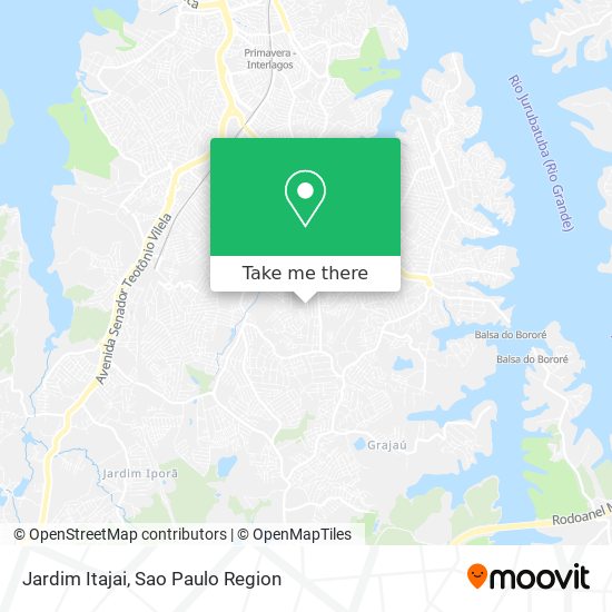 Jardim Itajai map