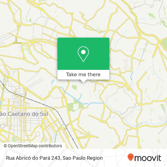 Rua Abricó do Pará 243 map