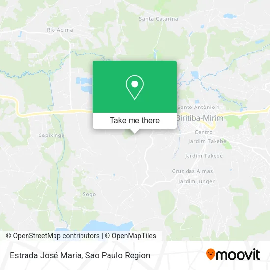 Estrada José Maria map