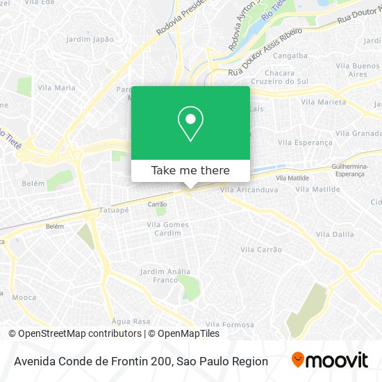 Avenida Conde de Frontin 200 map