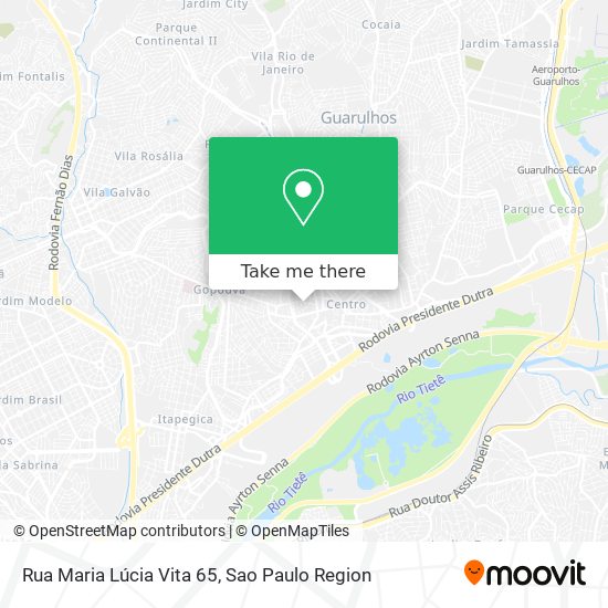 Rua Maria Lúcia Vita 65 map