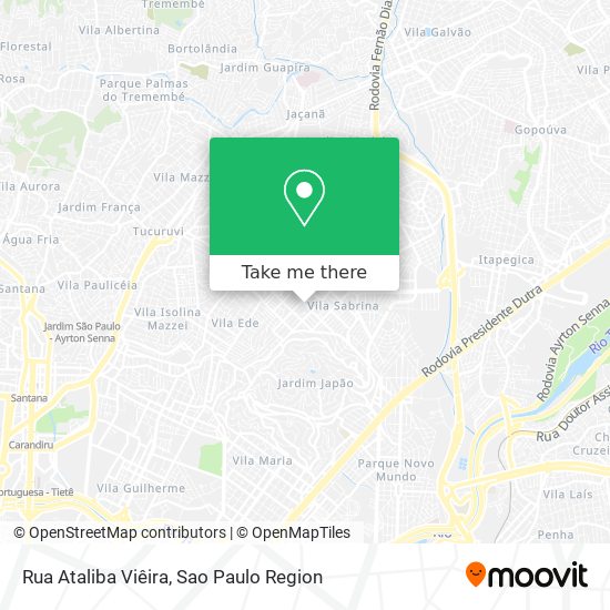 Rua Ataliba Viêira map