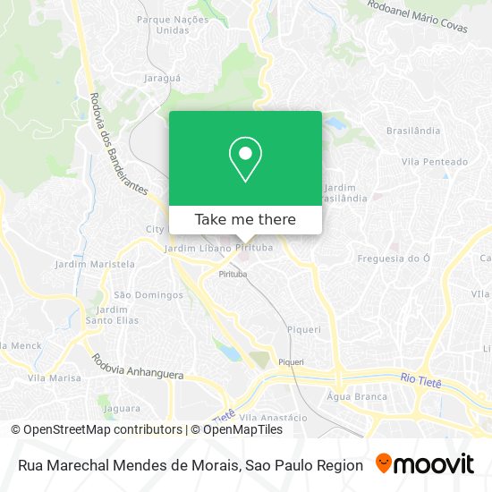 Rua Marechal Mendes de Morais map