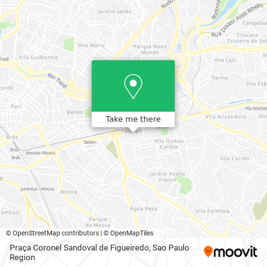 Praça Coronel Sandoval de Figueiredo map