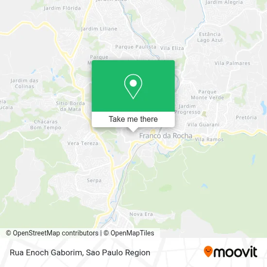 Rua Enoch Gaborim map