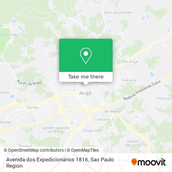 Avenida dos Expedicionários 1816 map