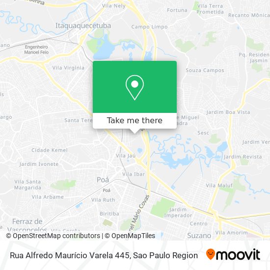 Rua Alfredo Maurício Varela 445 map