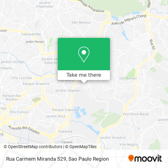 Rua Carmem Miranda 529 map