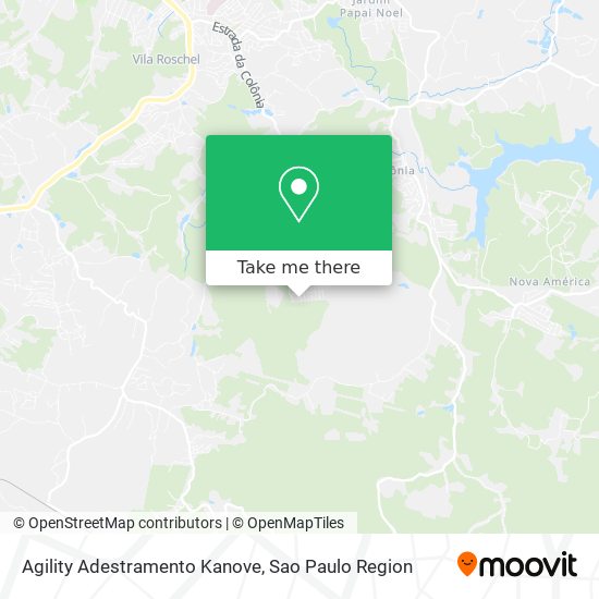 Agility Adestramento Kanove map
