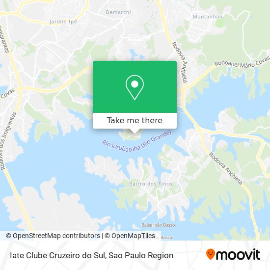 Iate Clube Cruzeiro do Sul map