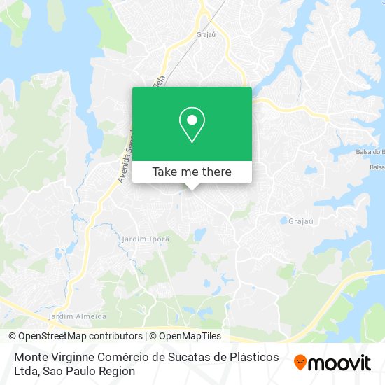 Monte Virginne Comércio de Sucatas de Plásticos Ltda map