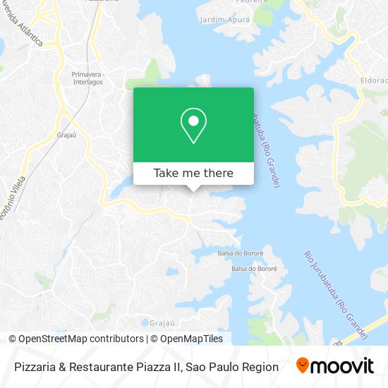 Pizzaria & Restaurante Piazza II map