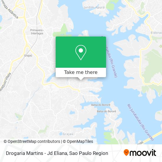 Drogaria Martins - Jd Eliana map