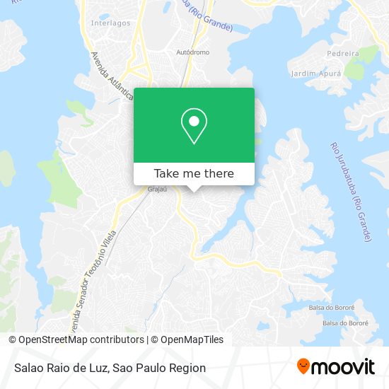 Salao Raio de Luz map