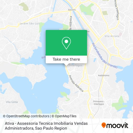 Ativa - Assessoria Tecnica Imobiliaria Vendas Administradora map