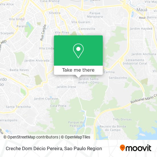 Creche Dom Décio Pereira map