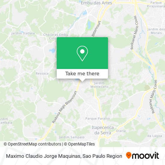 Maximo Claudio Jorge Maquinas map