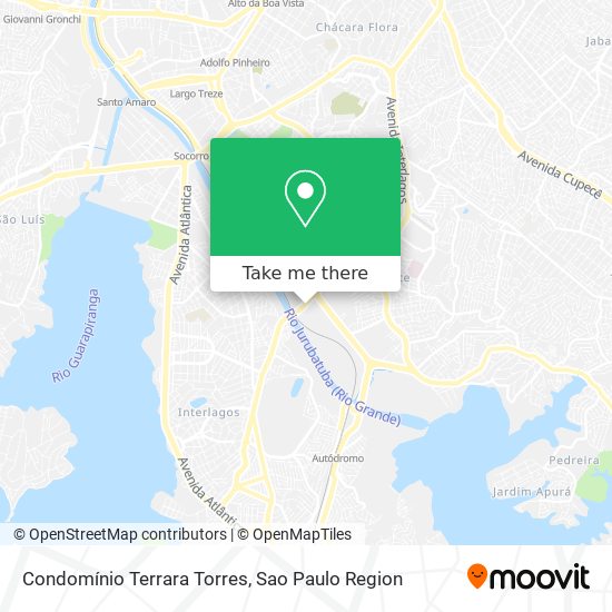 Condomínio Terrara Torres map