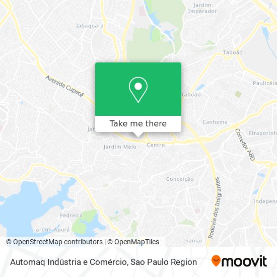 Automaq Indústria e Comércio map