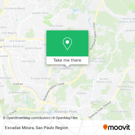 Escadas Moura map