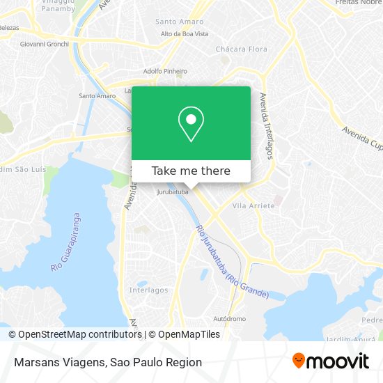 Marsans Viagens map