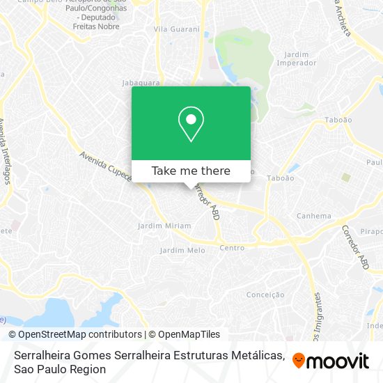 Serralheira Gomes Serralheira Estruturas Metálicas map