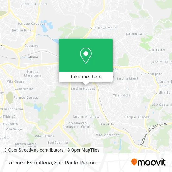 La Doce Esmalteria map