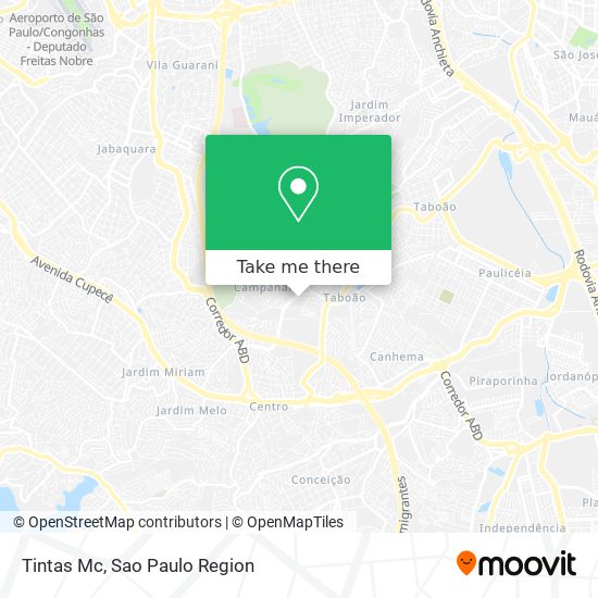 Tintas Mc map