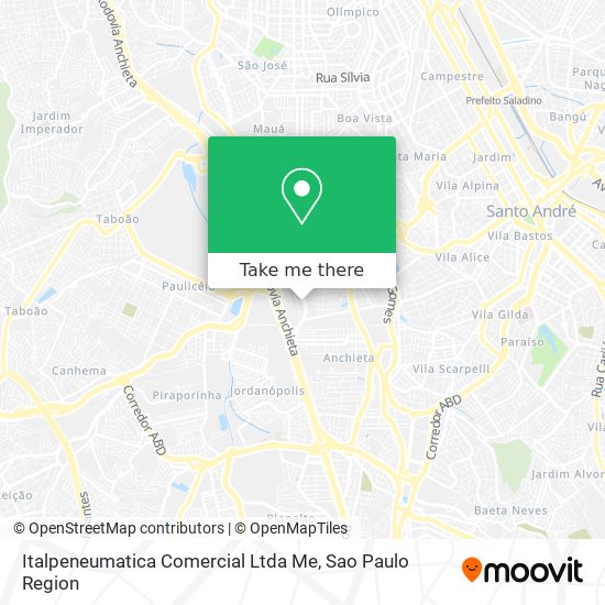 Italpeneumatica Comercial Ltda Me map