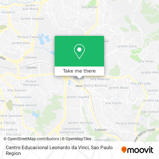 Centro Educacional Leonardo da Vinci map