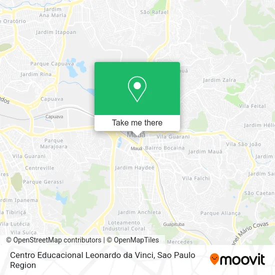 Centro Educacional Leonardo da Vinci map