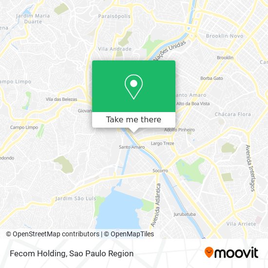 Mapa Fecom Holding