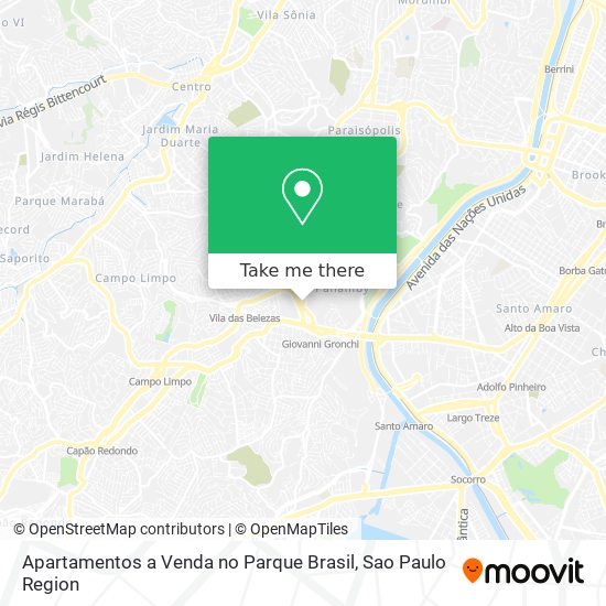 Apartamentos a Venda no Parque Brasil map